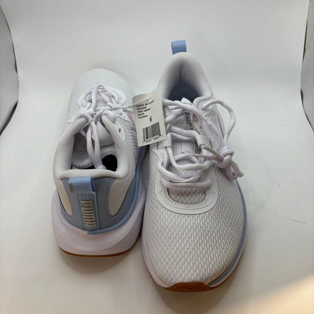 Puma Skyrocket Sneaker Women Size 6 White New